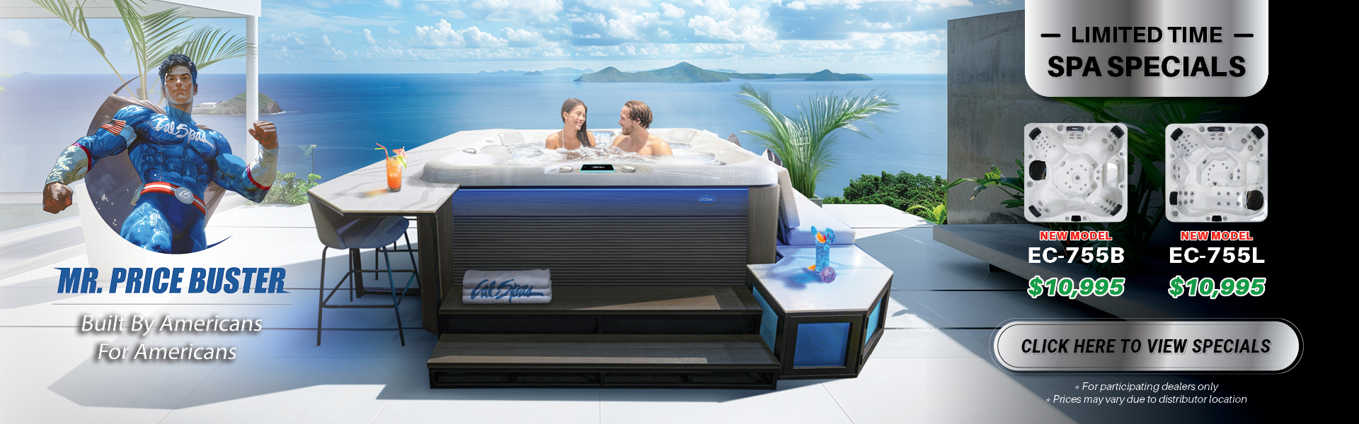 Calspas hot tub being used in a family setting - Redmond